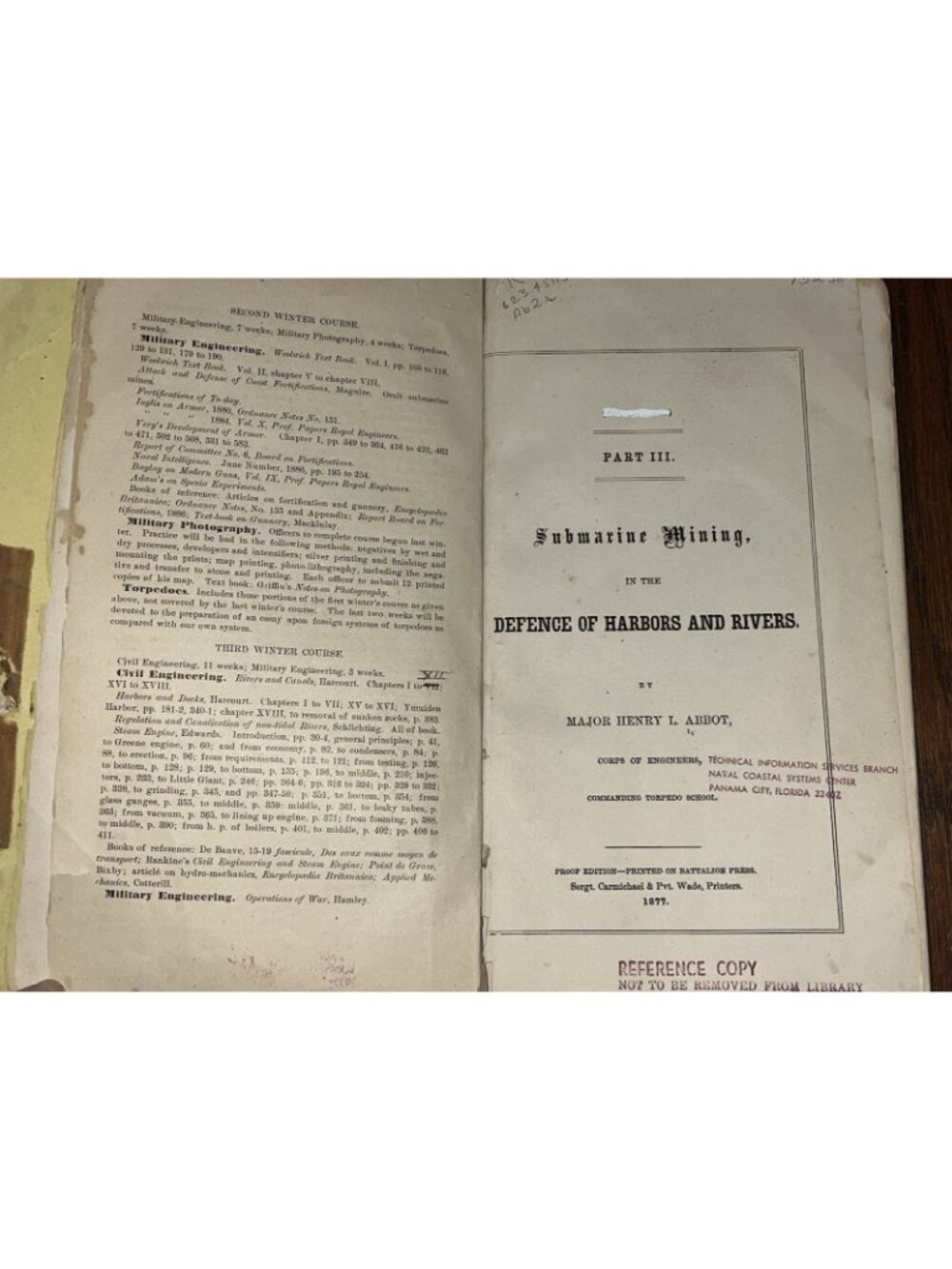 1877 Antique Book Submarine Mining Defense of Harbors and Rivers Old Reference - Picture 12 of 14